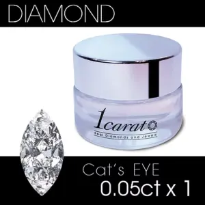 Cat's Eye Diamond 0.05ct (1 piece) - Exclusive Japanese Fancy Cut