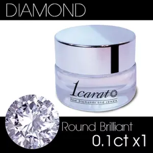 Round Brilliant 0.1ct (1 piece) - The Ultimate Centerpiece Stone
